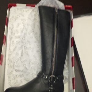 NWT Never Worn Sam Edelman Black Knee-High Boots